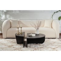 Orion Table basse | 100 % MÉLAMINÉ | Bois noir
