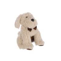 Cale-porte chien polyester beige clair