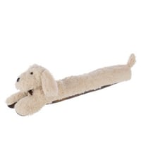 Boudin de porte chien polyester beige clair
