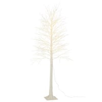 Arbre 3000 led plastique blanc large