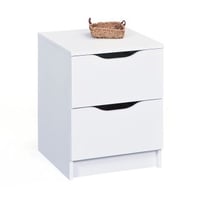 Chiffonnier Westphalen 2 tiroirs - blanc