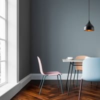 Lampe suspendue Tatum - Ø18x114cm - métal - noir