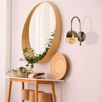 Lampe murale Vintage Tatum | Corps en métal et capuchon en verre