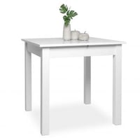 Table à manger extensible Coburg 80/120 - blanc