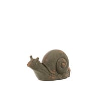 Escargot extérieure antique magnésium vert foncé