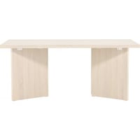 TABLE DE SALLE À MANGER BASSHOLMEN 90X180 CM - BLANC BLANCHI /