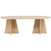 TABLE DE SALLE À MANGER BOOTCUT 115X230 CM - NATURE /