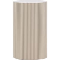 TABLE D'APPOINT LENOX ⌀30,5 - BEIGE /