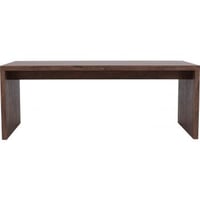 Table à manger Evone Venture Design - MDF moka - 200x100 cm