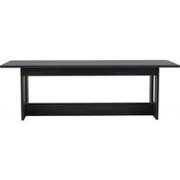 TABLE DE SALLE À MANGER MILLY 100X235 CM - NOIR /