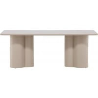 Table basse Olivia Venture Design - Beige MDF 120x60 cm