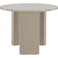 Table basse Bristol Venture Design - MDF beige - Ø60x45 cm