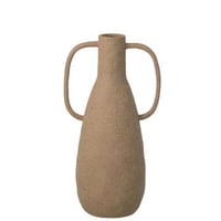 Vase jodi grès taupe large