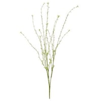 Bouquet fleurs pvc blanc