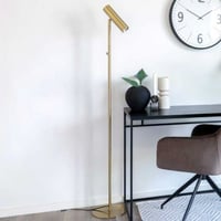 Lampadaire Paris - Finition laiton, cordon de 210 cm