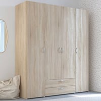Armoire de rangement Salvador 4 portes & 2 tiroirs - chêne sonoma
