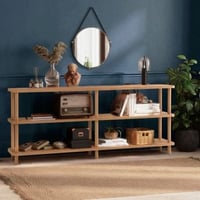 Dora Bookshelf | 100% Melamine | 25mm Thickness | Atlantic Pine