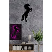 Eclairage LED Firewood | Base noire | 60 LEDs/m | Cordon de 375cm | Rose