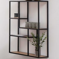 Étagère murale esthétique Seaford 75x20x91 cm