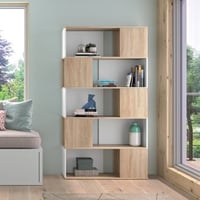 Bibliothèque Rossi - chêne/blanc 