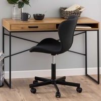 Bureau Dover 110cm - tiroir de rangement - chêne sauvage