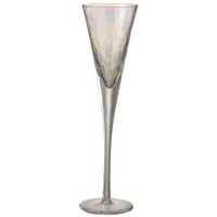Flute a champagne irregulier verre transparent