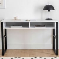 Misto Bureau d'étude | 100 % MÉLAMINE | Blanc