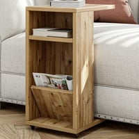 Filinta S Table d'appoint | 100 % MÉLAMINE | Pin