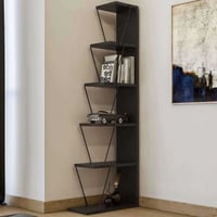 Tlos Bibliothèque | 100 % MÉLAMINE | Anthracite