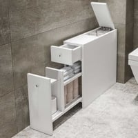 Calencia Meuble de salle de bain | 100 % MÉLAMINE | Blanc