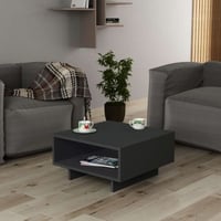 Hola Table basse | 100 % MÉLAMINE | Anthracite
