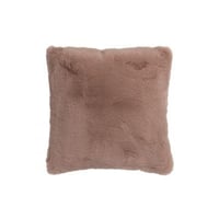 Coussin Mila polyester - rose poudré
