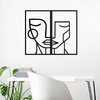 Tanelorn Accessoire mural décoratif en métal | 100 % métal | 39 x 66 cm