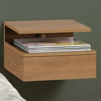 Table de chevet Ashton avec tiroir - chêne sauvage