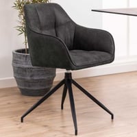 Chaise pivotante Birgen - anthracite 