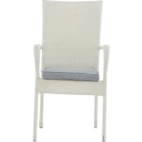 Chaise Anna Venture Design - Osier Blanc - 64x55x95cm