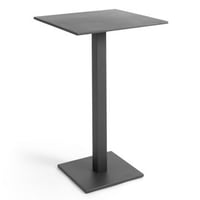 Table de bar Prada - gris foncé