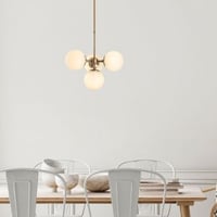 Fulgor Chandelier | Vintage Style | 4-Light | Adjustable Height