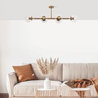 Fulgor Chandelier | Corps en métal | Vintage | 6xE14 Max 40W