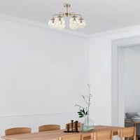 Fulgor Chandelier | Corps en métal | Hauteur réglable | Finition vintage