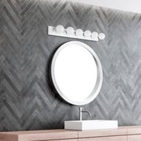 Lampe murale Fulgor | Corps en métal | Bouchon en verre | 10x10x91 cm