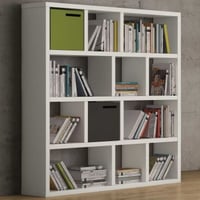 Etagère Berkeley 150 cm 4 niveaux - blanc