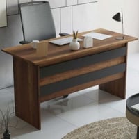 Vario A Bureau d'étude | 100 % MÉLAMINE | Noyer, Anthracite