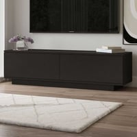 FN1 Meuble TV | 100 % MÉLAMINE | Noir