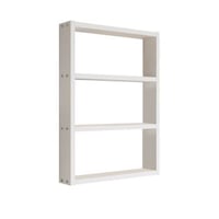 PR1 Étagère murale | 100 % MÉLAMINE | Blanc