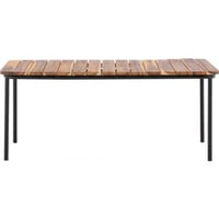 Table basse Penh Venture Design - Acacia et acier noir - 100x65x40 cm