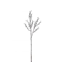 Branche arbre nu plastique marron fonce/blanc small