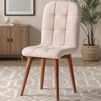 Retro Ensemble de chaises (2 pièces) | 100 % CONTREPLAQUÉ | Crème