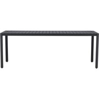 Table de salle à manger Giardini 200 x 90 x 72 cm - Noire