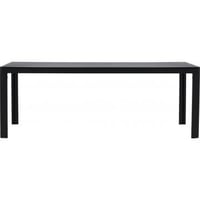 Table de salle à manger MIRKO 205 x 90 x 74 cm - Noir / Noir
